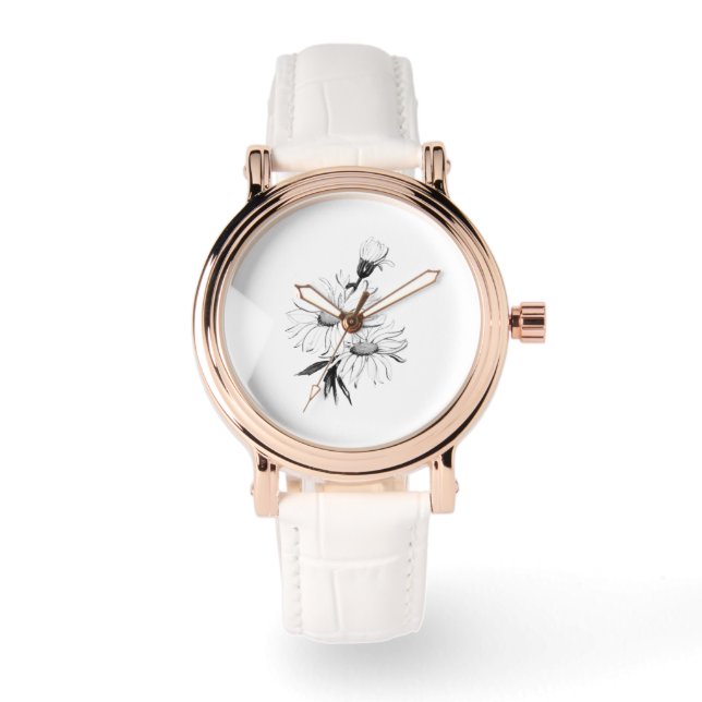 Kunst und Design von Frauen beobachten Armbanduhr (Vorderseite)