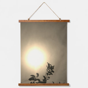 KUNST UND DESIGN VON HOLZTOPPESTRE WANDTEPPICH MIT HOLZRAHMEN