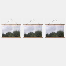 KUNST UND DESIGN VON HOLZTOPPESTRE WANDTEPPICH MIT HOLZRAHMEN