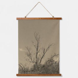 KUNST UND DESIGN VON HOLZTOPPESTRE WANDTEPPICH MIT HOLZRAHMEN