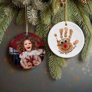 Kunst und Foto von Kindern nach Maß Keramik Ornament