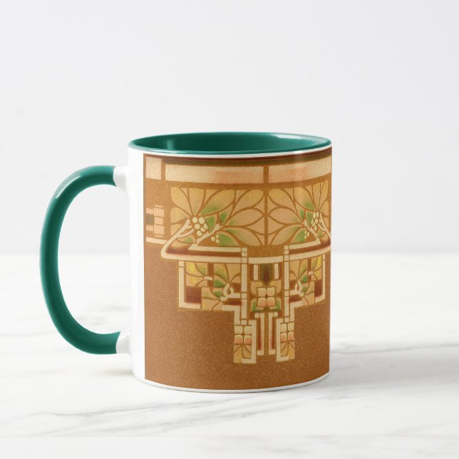 Kunst und Handwerk, Handwerker oder Mission Style  Tasse (Links)