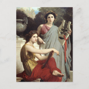 Kunst und Literatur - William-Adolphe Bouguereau Postkarte