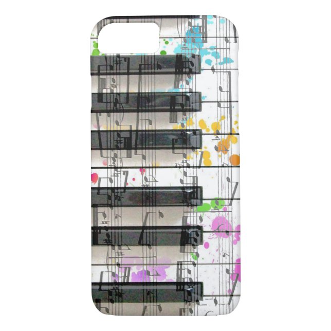 Kunst und Musik Case-Mate iPhone Hülle (Rückseite)