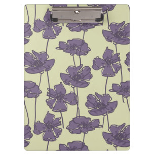 Kunst vintage Blumenmuster Hintergrund Klemmbrett