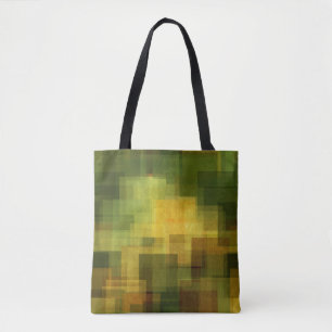 Kunst Vintage bunte abstrakte geometrische 2 Tasche