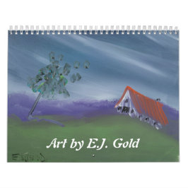 Kunst von E.J. Gold Kalender