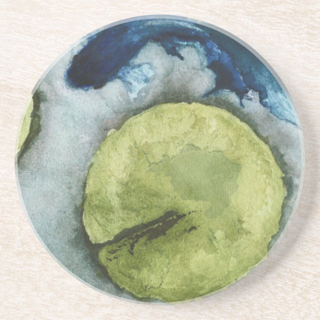 Kunst von Heather Betta Sandstone Untersetzer (Vorne)