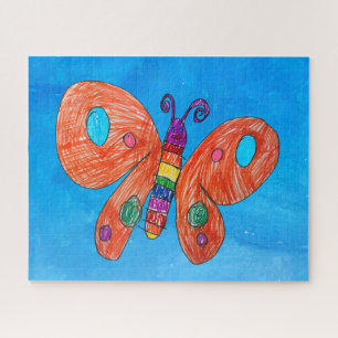 Kunst von Kindern der Schmetterlinge