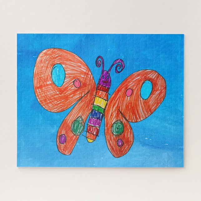 Kunst von Kindern der Schmetterlinge (Horizontal)