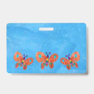 Kunst von Kindern der Schmetterlinge Ausweis
