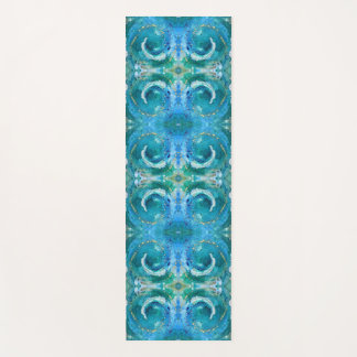 Kunst-Yogamatte -Positivitäts-Spirale Yogamatte