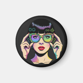 Kunst zur Feier der Neurodiversität Magnet