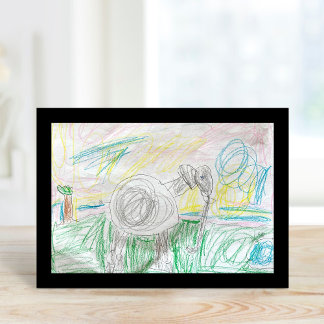 Kunstaudruck für kundenspezifische Kinder Karte