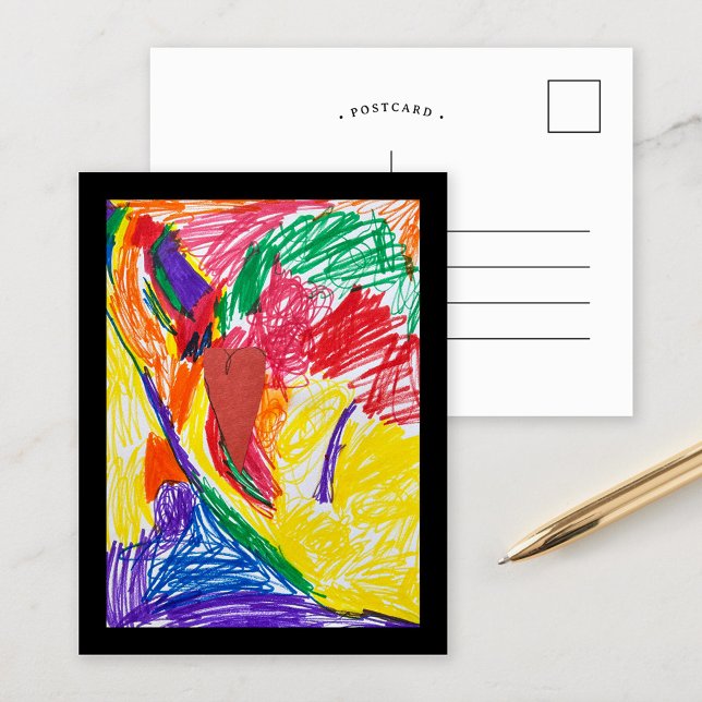 Kunstaudruck für kundenspezifische Kinder Postkarte (Von Creator hochgeladen)
