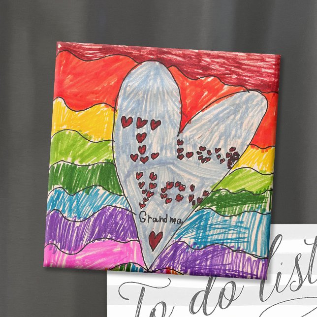 Kunstauhalt für benutzerdefinierte Kinder Magnet (Von Creator hochgeladen)