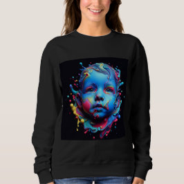 Kunstausdruck von Frauen in Sweatshirts 14