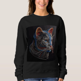 Kunstausdruck von Frauen in Sweatshirts 23