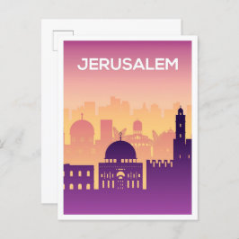 Kunstausstellung Jerusalem Postkarte