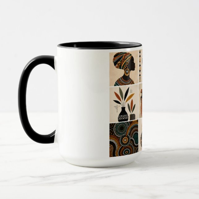 Kunstbecher Tasse (Links)