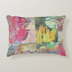 KunstblumenSchmutzmuster Zierkissen