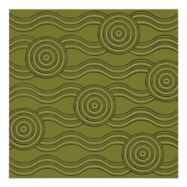 Kunstbüchse der Aboriginal Poster (Vorderseite)