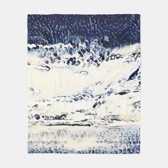 Kunstdecke #3 fleecedecke (Vorderseite)