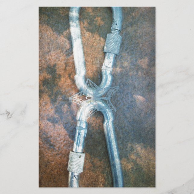 Kunstdrucke von verbundenen Carabiners Briefpapier (Vorderseite)