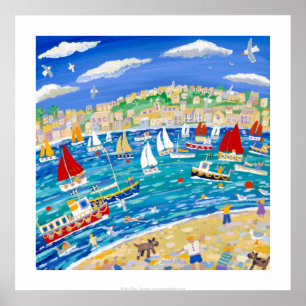 Kunstdruckerei: Mad Dogs und Cornishmen, Falmouth Poster