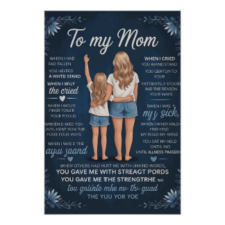 Kunstdruckerei mit Mutter-Tochter-Anleihe - Linsen Poster