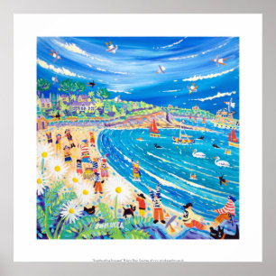 Kunstdruckerei: Swashbuckling Swanpool, Cornwall Poster