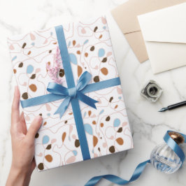 Kunstdruckpapier für eine Linie Geschenkpapier