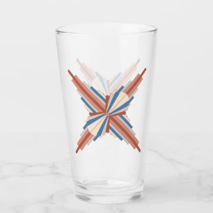 Kunstelemente aus Deko in Rose, Gold, Braun und Bl Glas