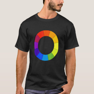 Kunsterzieher Farbkreis-Palette Maler Künstler Ar T-Shirt