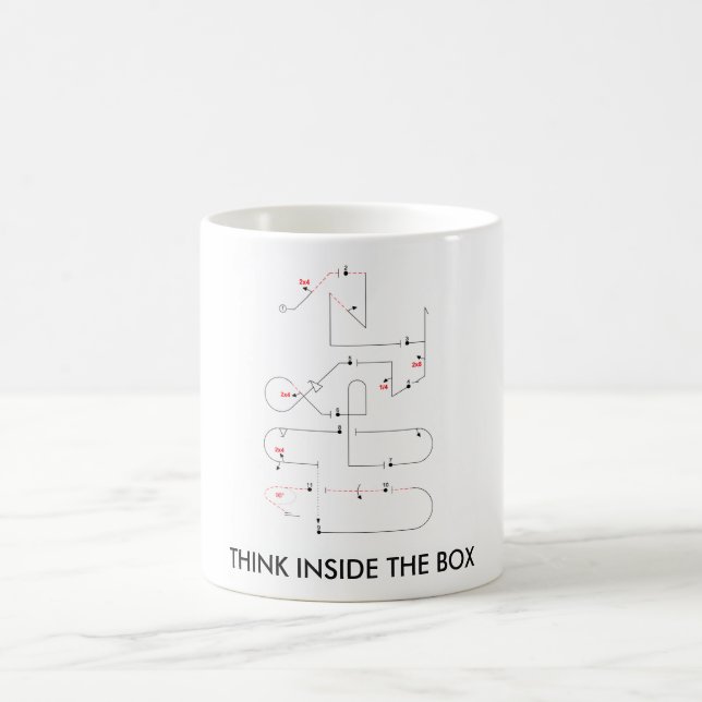 Kunstfliegen Kaffeetasse (Mittel)