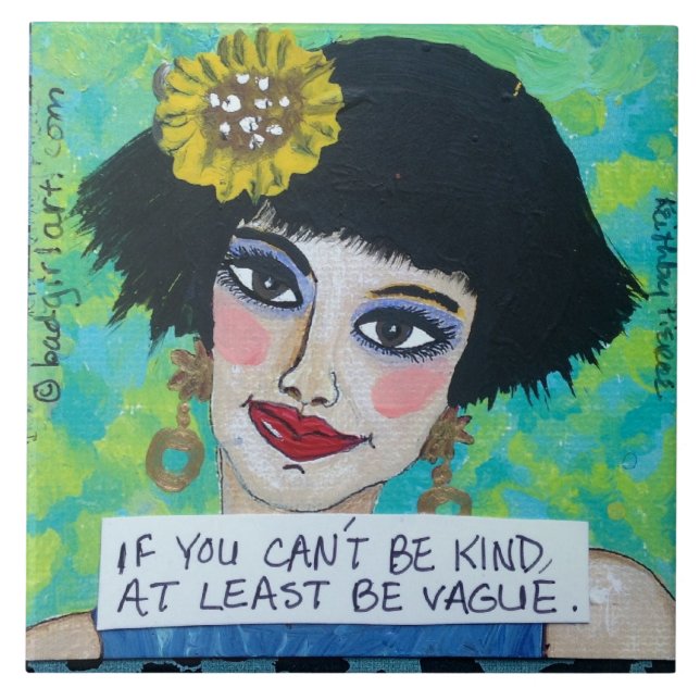 Kunstfliesen aus Keramik Fliese (Vorderseite)