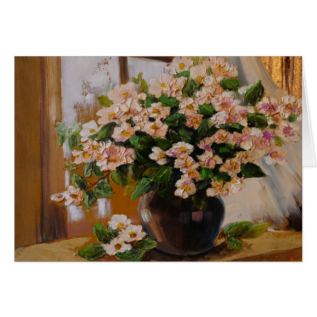 Kunstfloralnotecard 2 (Vorderseite (Horizontal))