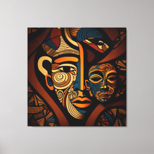 Kunstgalerie abstrakt Frauen Leinwanddruck