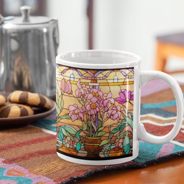Kunstgefestigte Glasart Version 11 Tasse (Stained Glass Art version 11 Mug
)