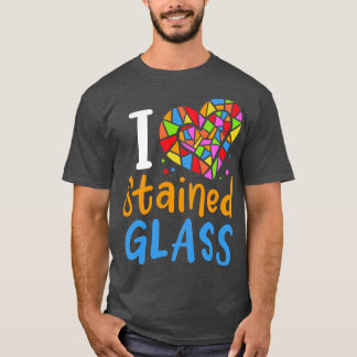 Kunstgefestigte Glaskunst T-Shirt