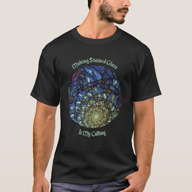 Kunstgefestigter Glass T-Shirt (Vorderseite)