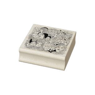 Kunstgegenstände, Frauen im Stil Gummistempel