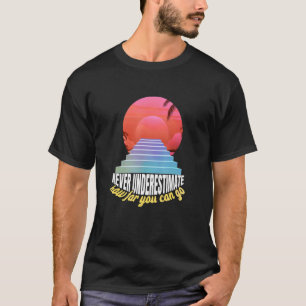 Kunstgepflegtes Zitat T-Shirt