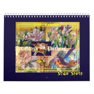 Kunstglasbilder aus festem Glas (2011) Kalender
