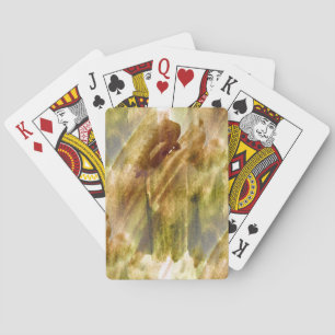 kunstgrün, braun, Hand Farbe Hintergrund nahtlos Spielkarten
