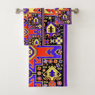 Kunsthandtuch aus Armenien Badhandtuch Set