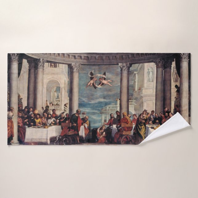 Kunsthandtuch Badehandtuch (Badehandtuch)