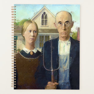 Kunsthandwerk der amerikanischen Gotik Planer