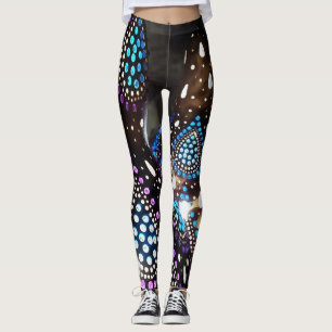 Kunsthandwerk Gourd Turkish Lanterns Akryllische K Leggings