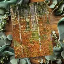 Kunsthandwerk Gustav Klimt Forest Nature Wedding